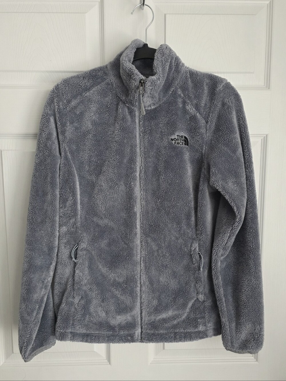 The North Face Osito 2 Fleece Jacket Gray Full Zip Women's Size Medium